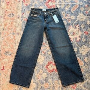 REVICE Women's Relaxed Blue Jeans